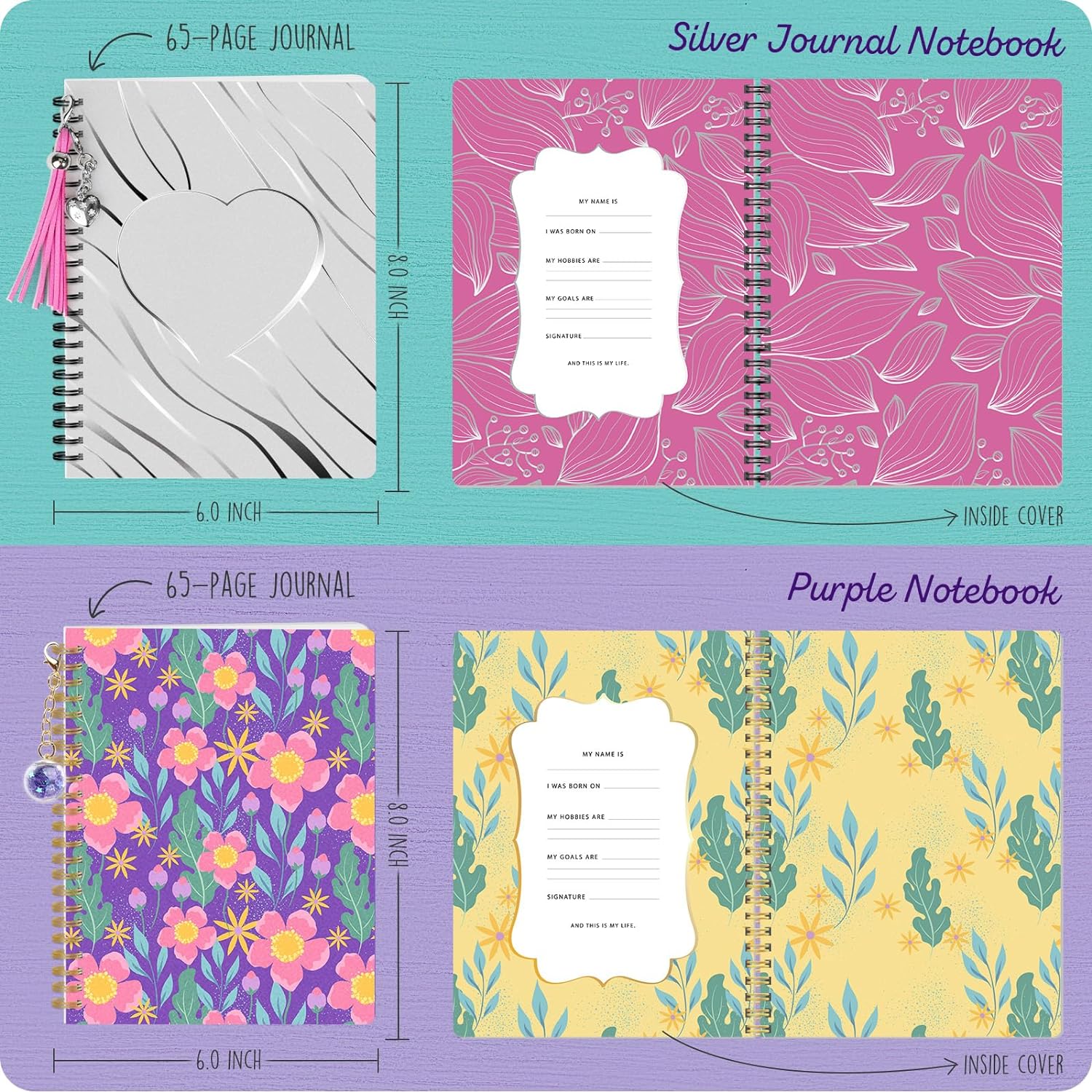 Thumbnail 5 de LAOESE 2-Pack DIY Journal Kit for Teens ✂️