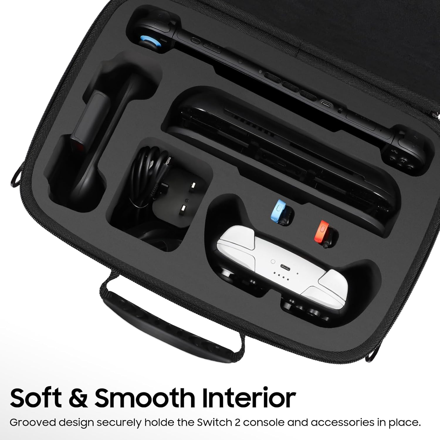 Thumbnail 2 de FINTIE Custodia rigida in EVA per Nintendo Switch 2 (2025) con 23 slot per giochi e 2 per microSD