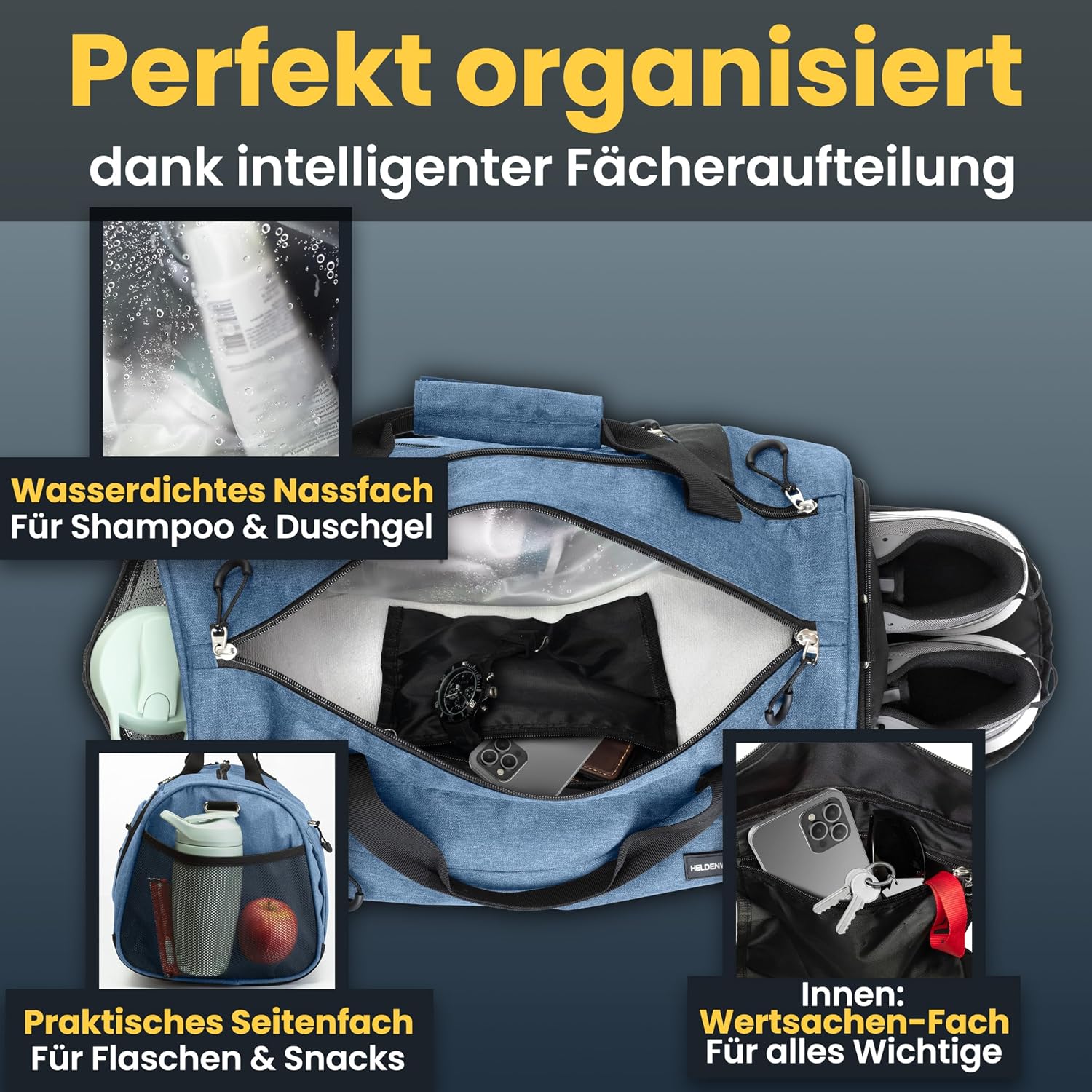 Thumbnail 6 de Heldenwerk Sporttasche 2‑in‑1