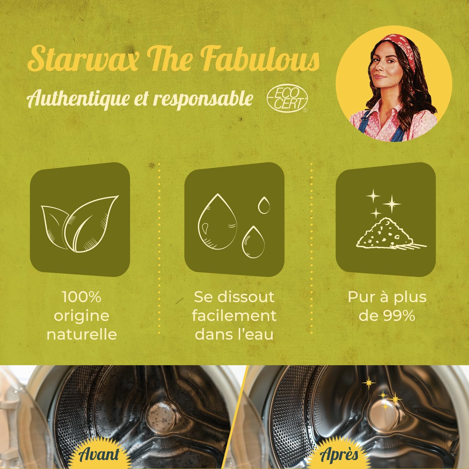 Thumbnail 2 de STARWAX THE FABULOUS - Acide Citrique 1 kg | Détartre les appareils ménagers et surfaces, origine naturelle