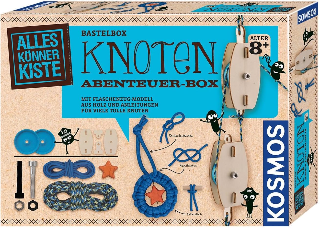 Detalle de Bastel box Knoten Abenteuer-Box 6 metri
