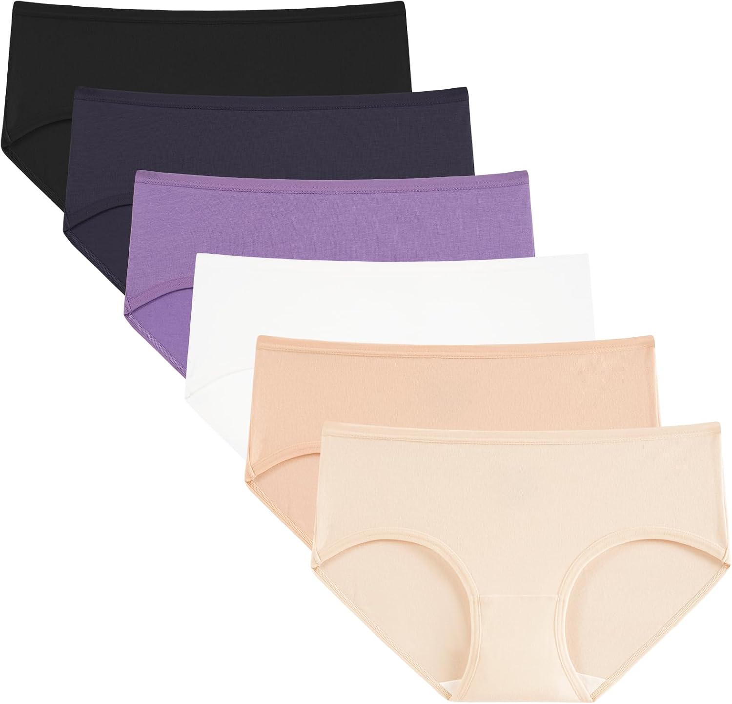 Thumbnail 6 de INNERSY Mädchen Unterhosen aus Baumwolle (8–16 Jahre) – 6er Pack bequeme Slips ohne Etiketten
