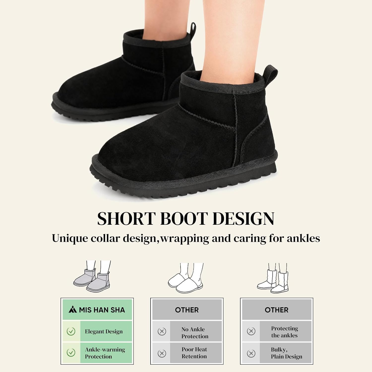 Thumbnail 4 de Mishansha Bottines d'hiver enfant 24-36