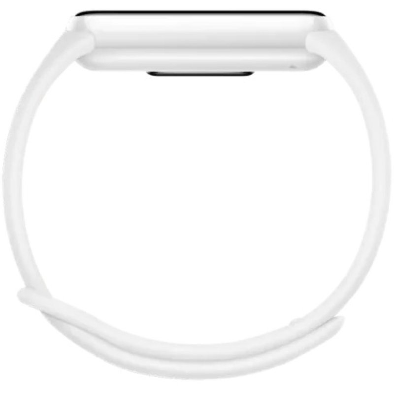Detalle de Xiaomi Smart Band 10 pulsera de actividad blanco cerámico con pantalla AMOLED