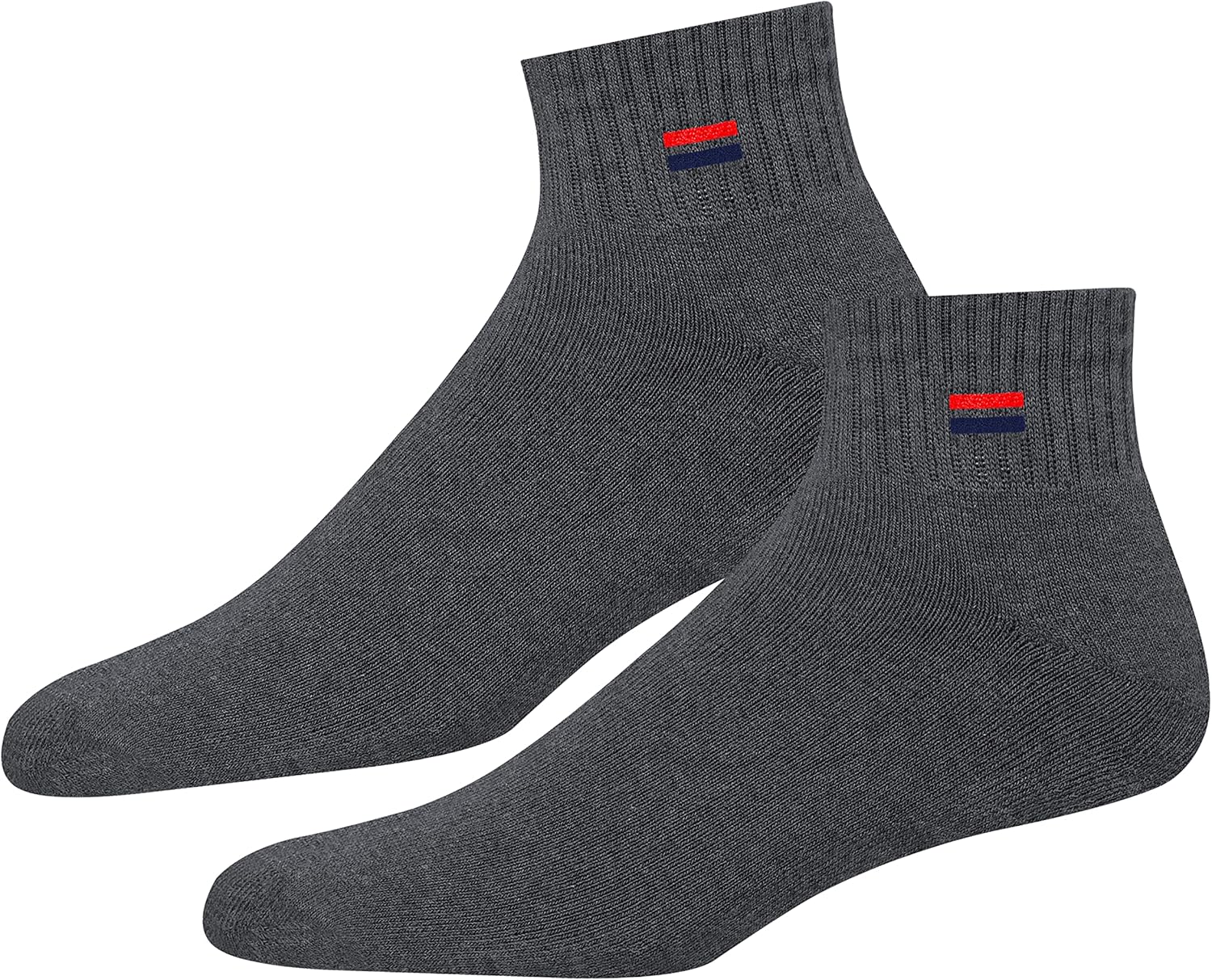 Thumbnail 4 de NAVYSPORT Chaussettes Sport en coton, coussin quart long – lot de 6 paires