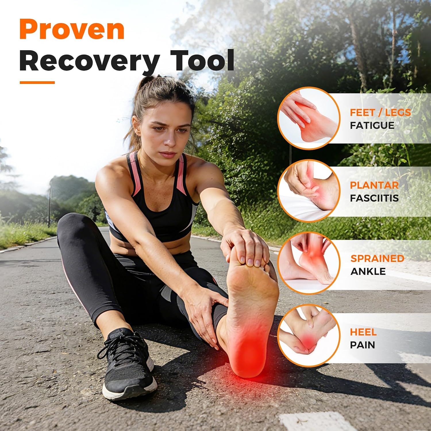 Thumbnail 1 de Frgofl Balance Board, Adjustable Birch Wood Ankle Stability Trainer