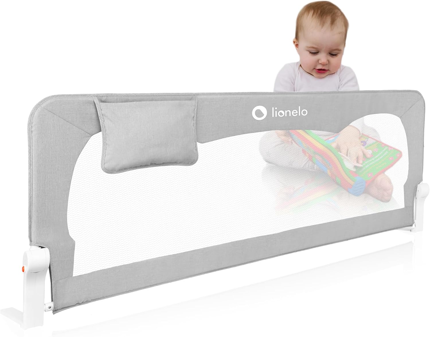 Thumbnail 6 de Lionelo Hanna Sponda letto universale con barriera protettiva, altezza 65 cm e reclinazione fino a 180°