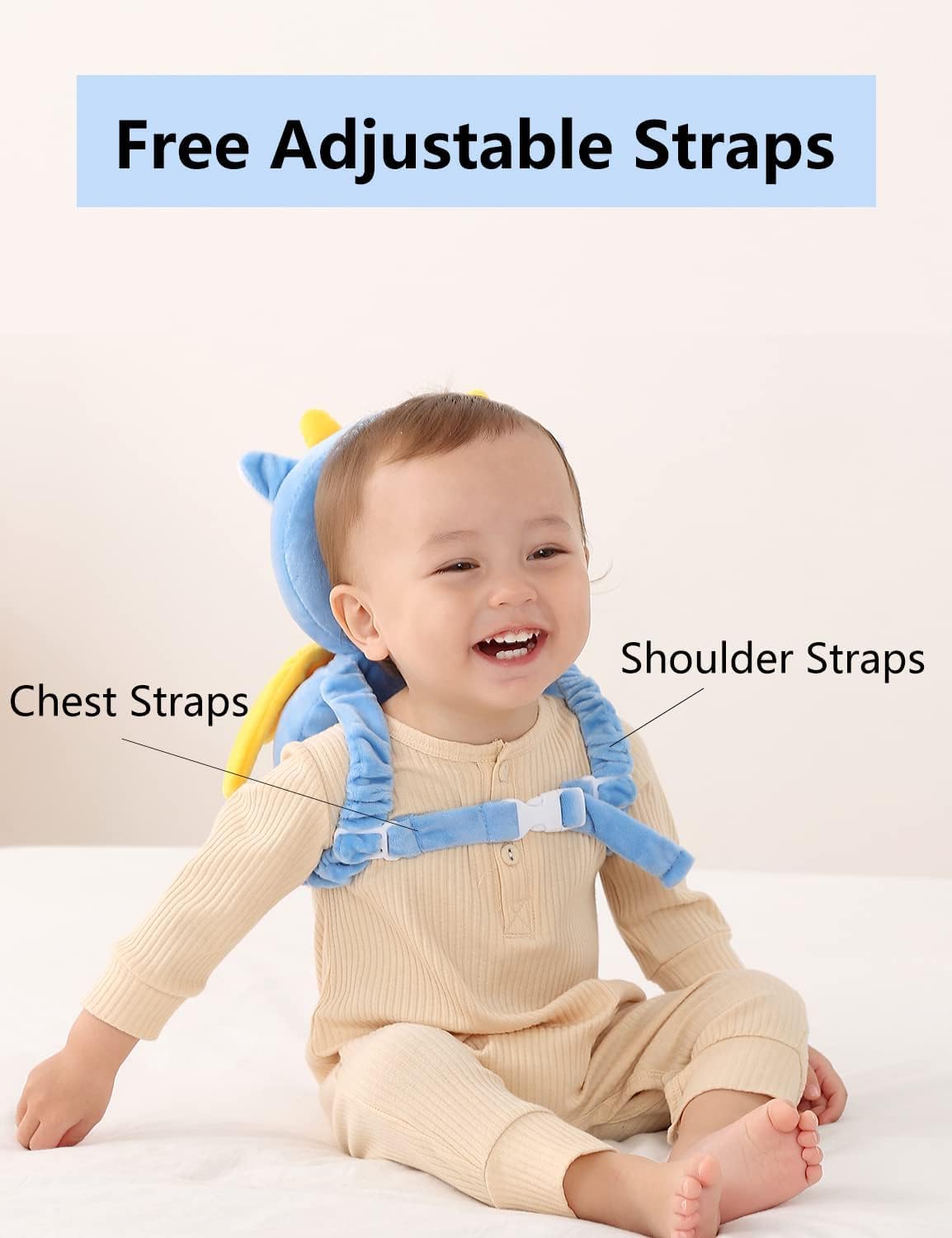 Detalle de Bambebe toddler safety helmet pads