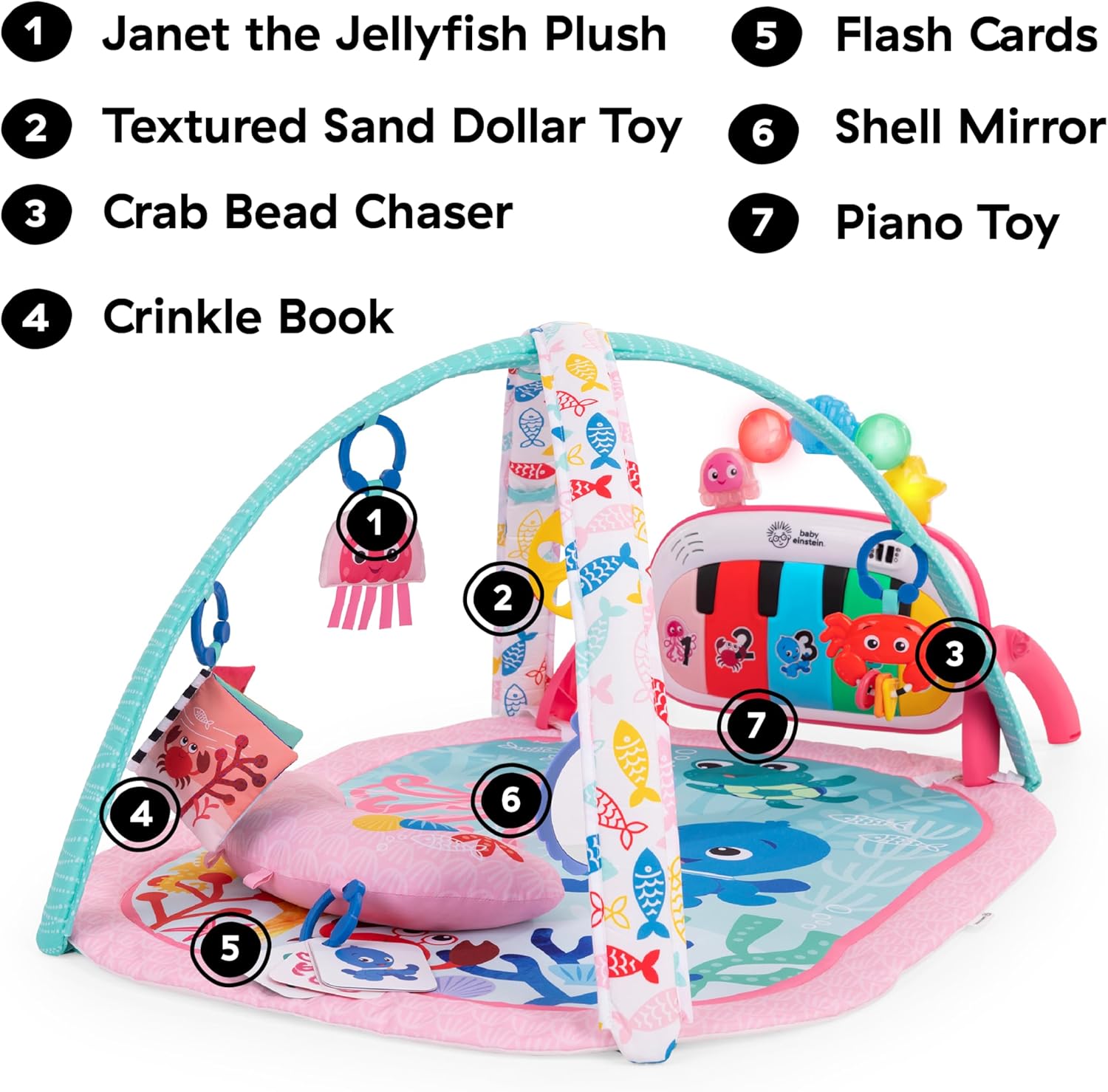 Thumbnail 6 de Baby Einstein Palestrina Multiattività 4in1