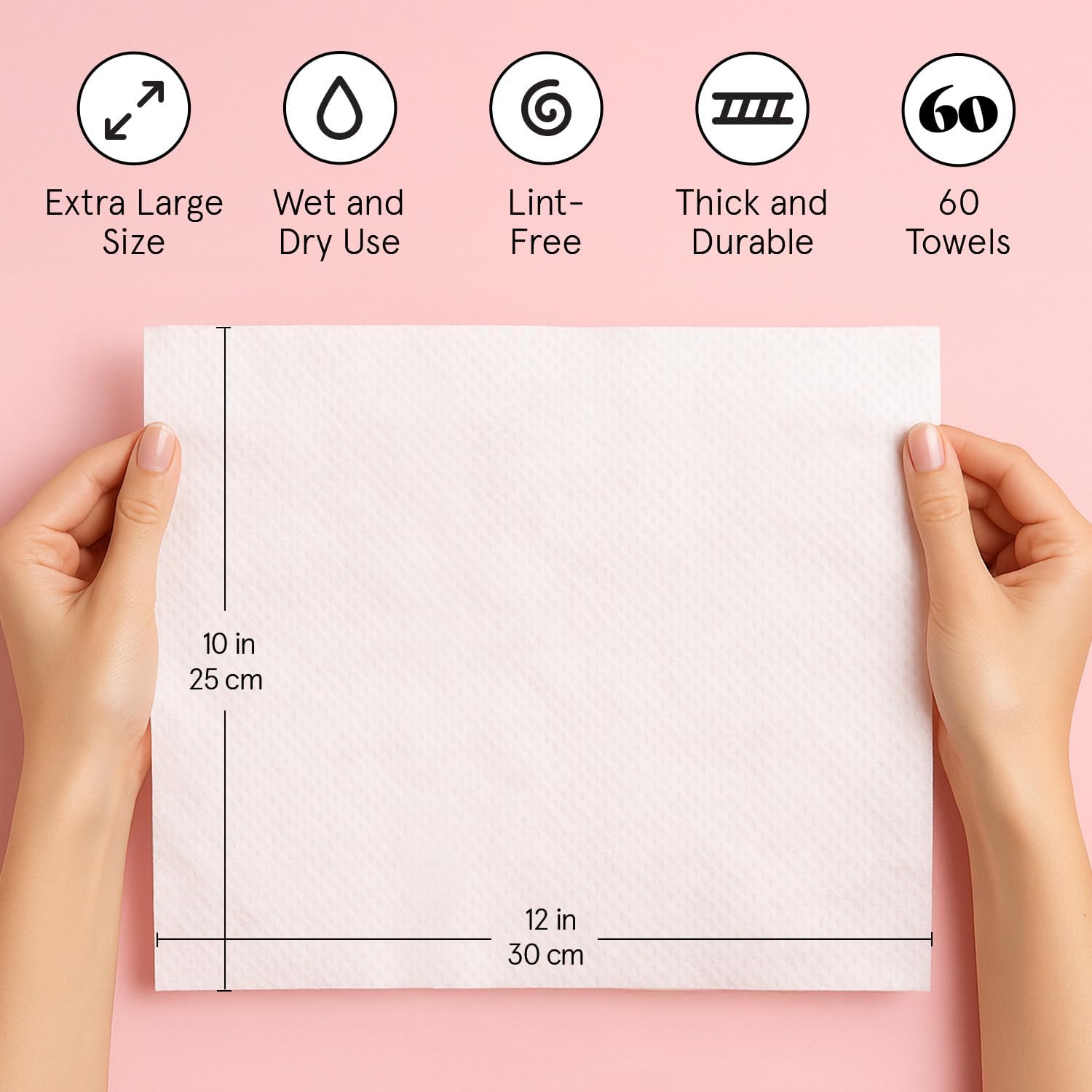Thumbnail 6 de grace & stella Face Towels Disposable 60ct
