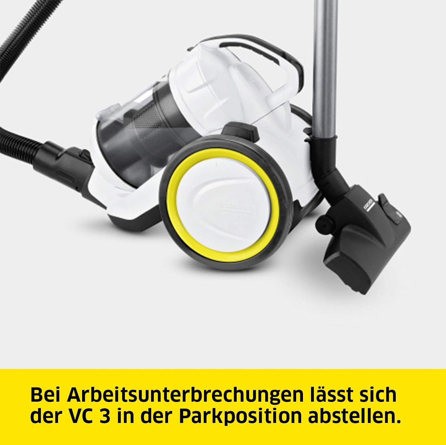 Detalle 2 de KÄRCHER VC 3 Staubsauger – beutellos, HEPA 13, für Allergiker geeignet
