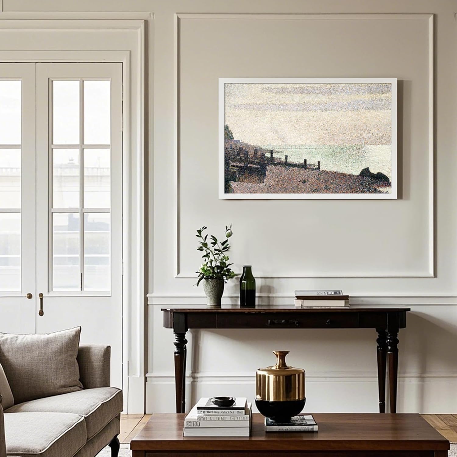 Detalle 2 de 40x60 Wooden Picture Frames with Clear Plexiglass (2 Pack)