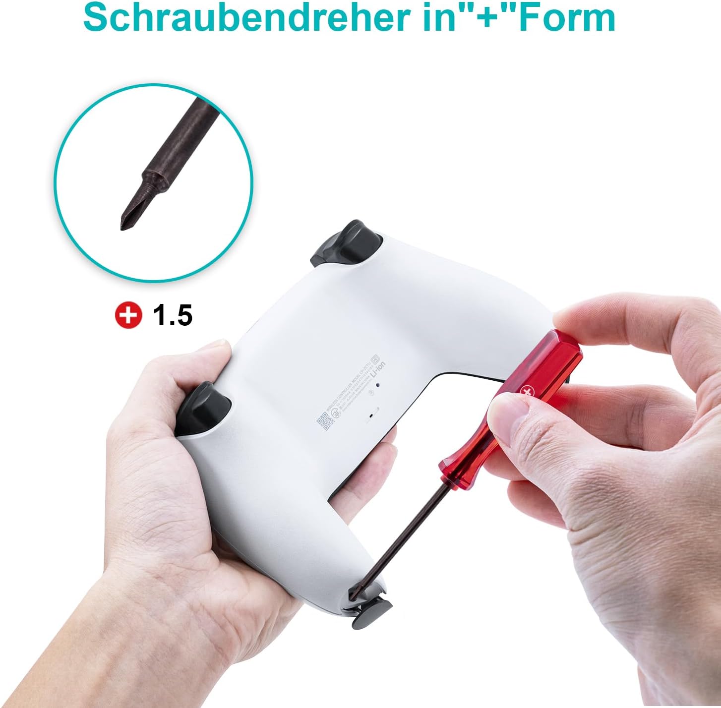 Thumbnail 2 de McBazel 2,3K Ersatz-Trimmer-Potentiometer Sensor-Set für PS5 Controller (inkl. Werkzeug)
