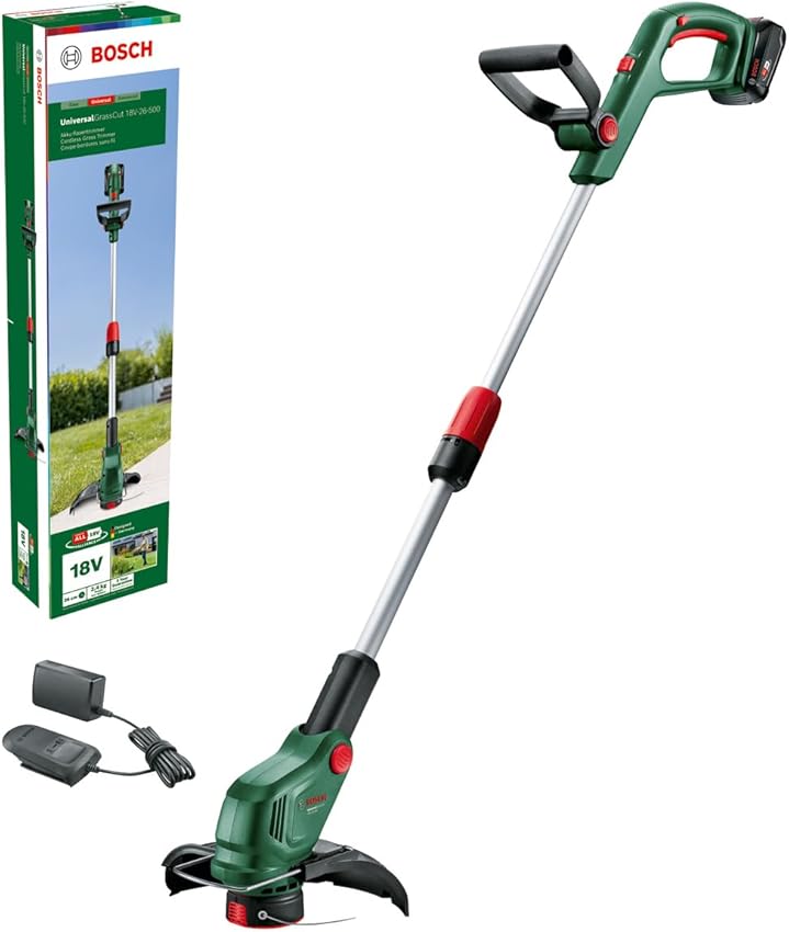 Detalle de Bosch UniversalGrassCut 18V-26-500 cortabordes 26 cm