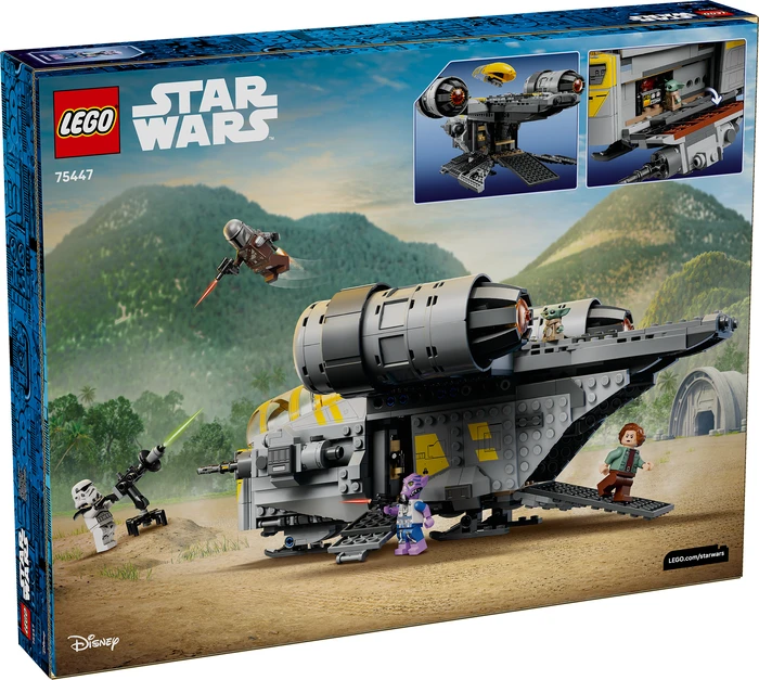 Thumbnail 2 de LEGO Star Wars Razor Crest 75447 – Raumschiff-Modell mit 930 Teilen