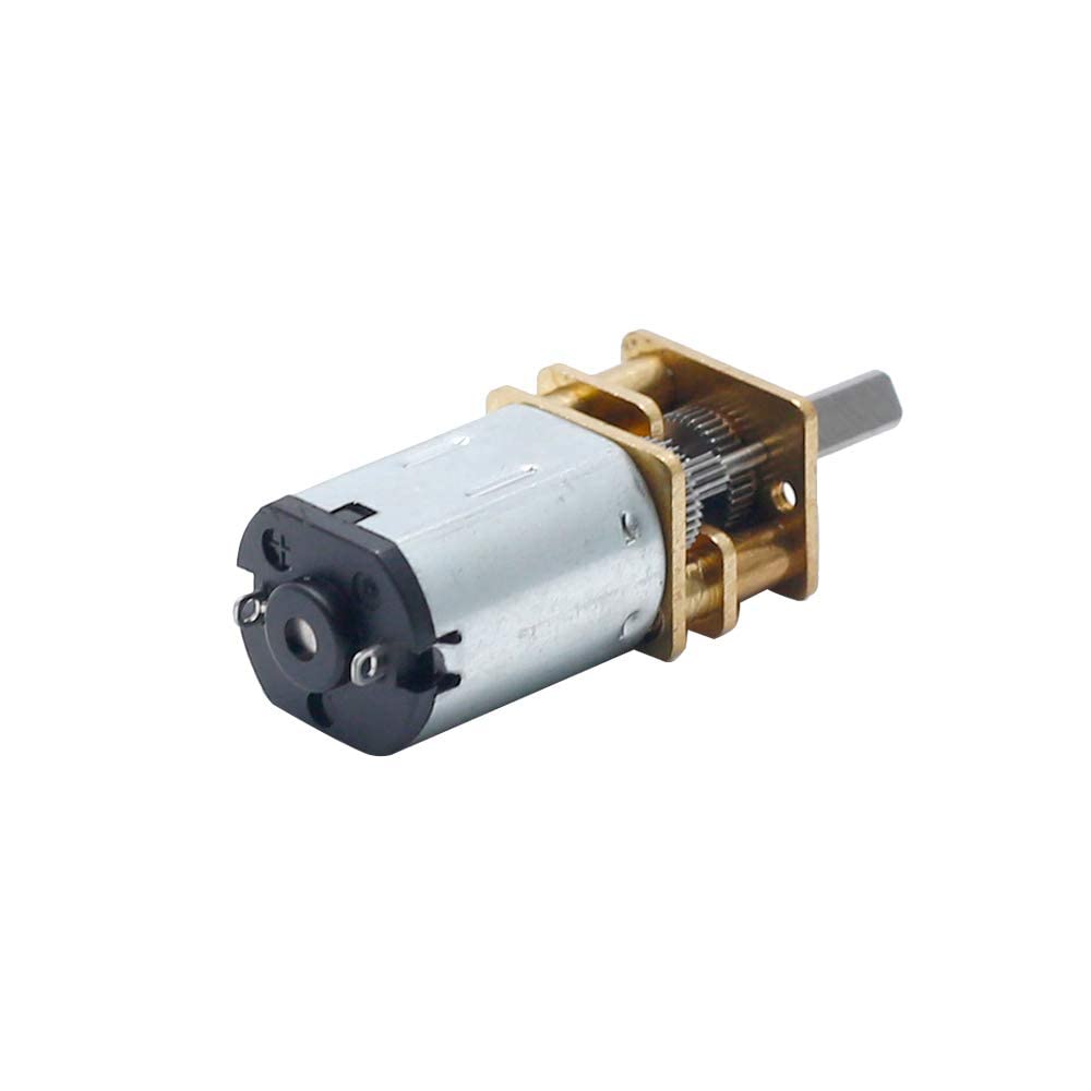 Detalle de Augiimor GA12-N20 ミニ金属ギアモーター DC 6V・700RPM・3mmシャフト