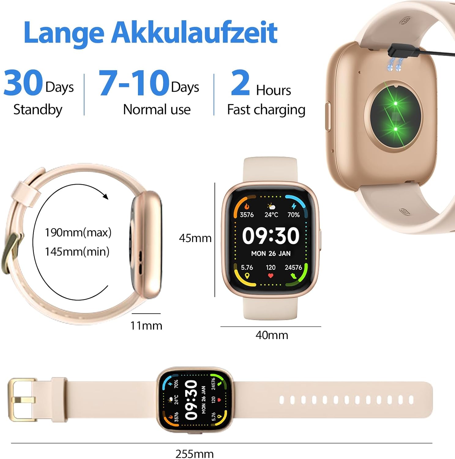 Thumbnail 5 de Alexa Built-in Fitness Tracker 1.83" Smartwatch