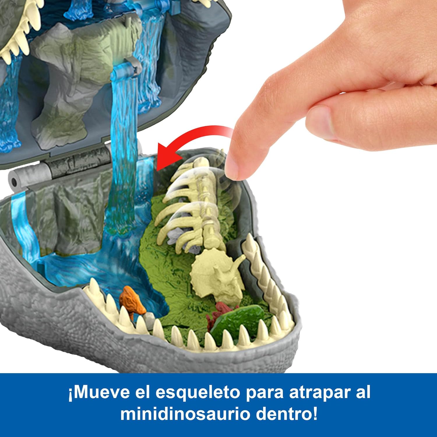 Detalle de Mattel Jurassic World El Renacer T. Rex Dinosaurio JGB97 🦖