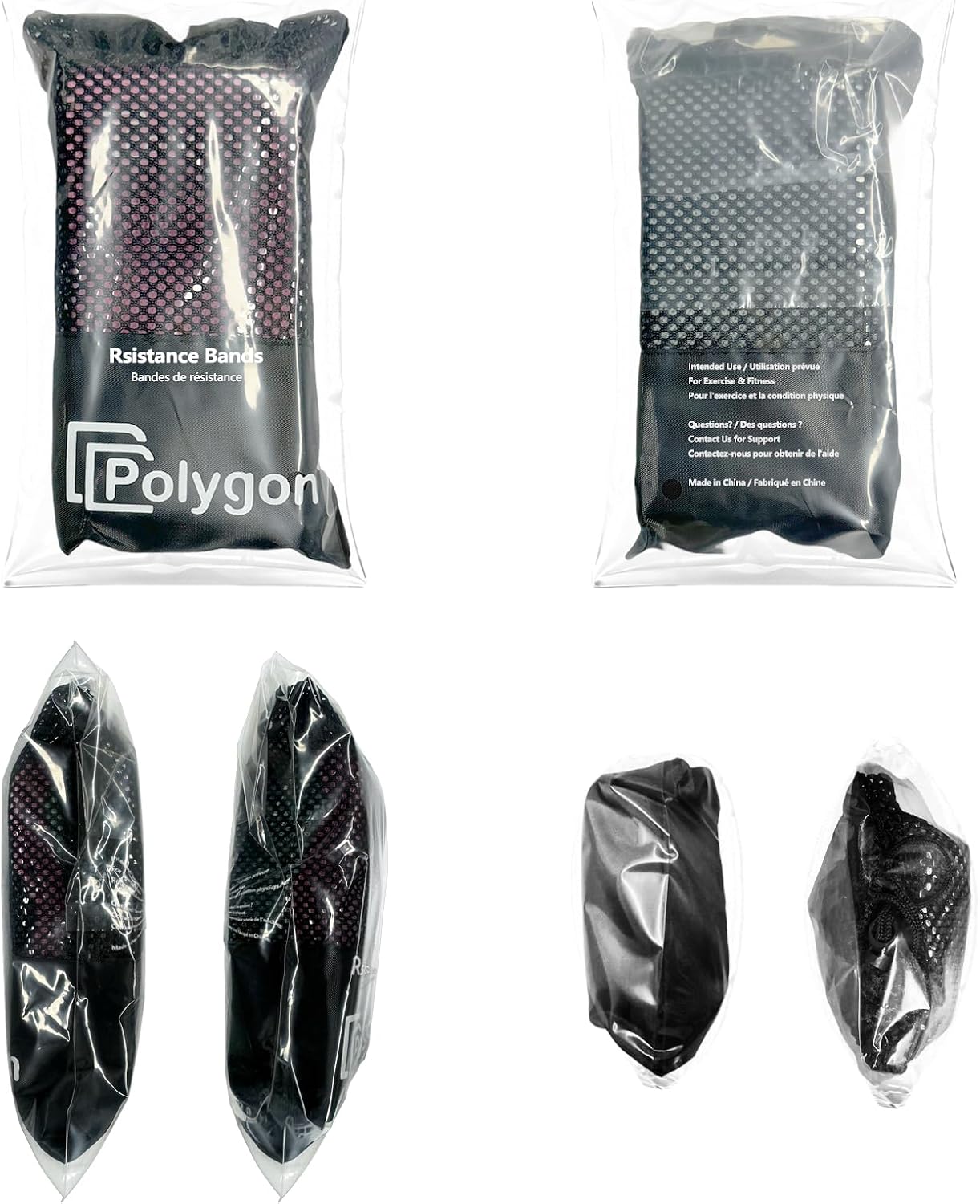 Thumbnail 6 de Polygon Fabric Resistance Bands, 3 levels
