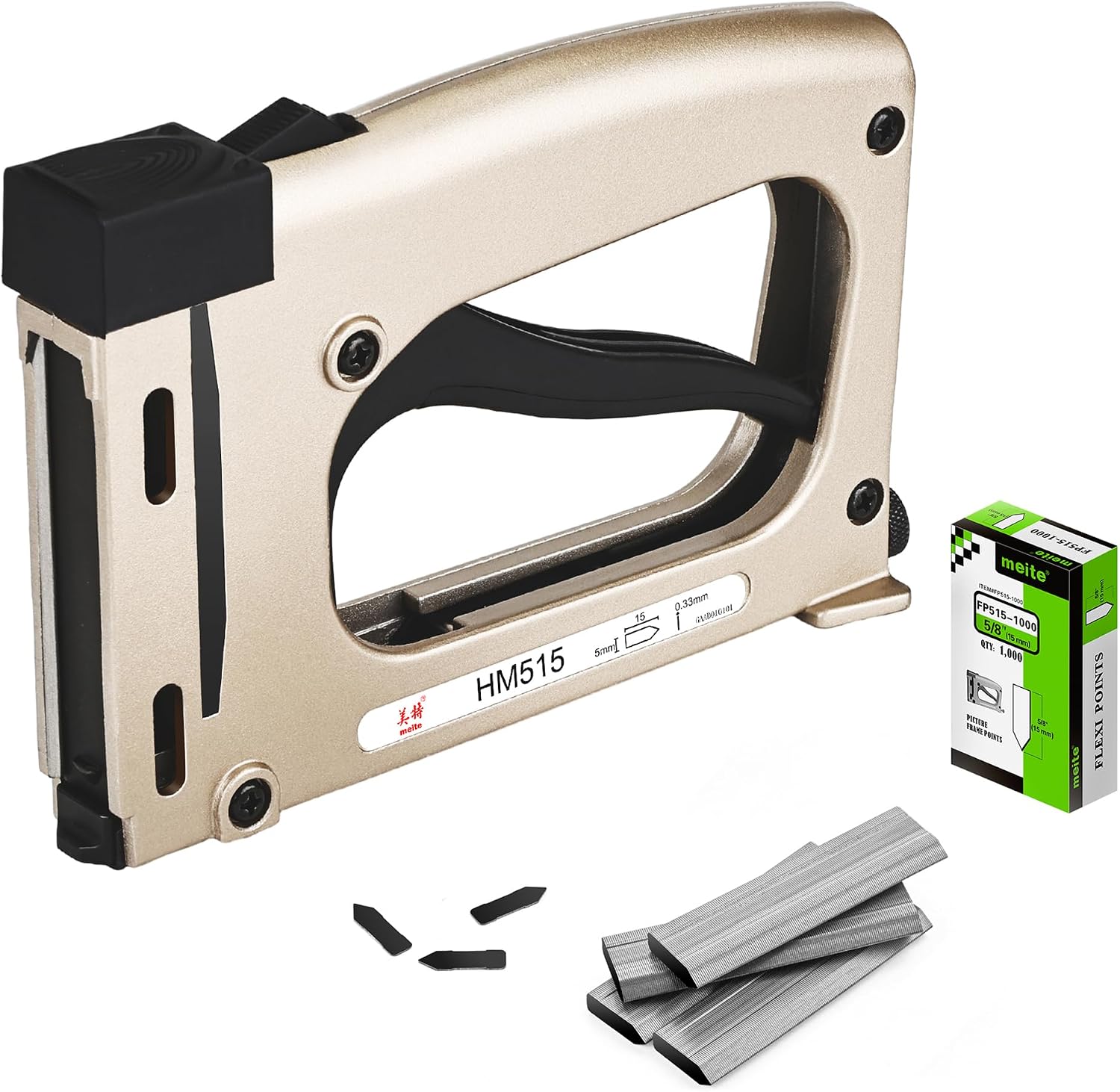 Detalle de meite HM515 Manual Point Driver with 1,000 Flexible 5/8-Inch Nails