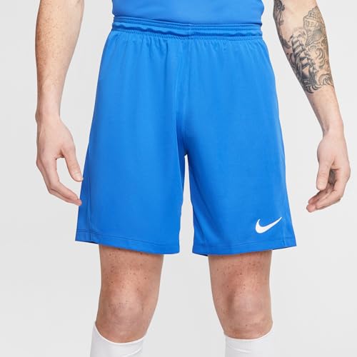 Detalle de NIKE M NK Dry Park III Short Nb K — Pantalones deportivos para hombre, Azul royal/Blanco, Talla M