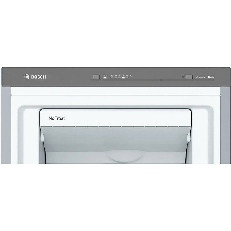 Detalle de Bosch Serie 4 GSN36VIEP congelador vertical 242 L acero inoxidable