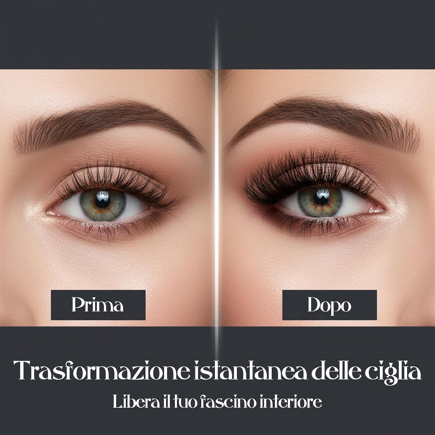 Detalle de VEGCOO 640 Ciuffetti Ciglia Finte Extension: Kit DIY 8–16 mm per Principianti