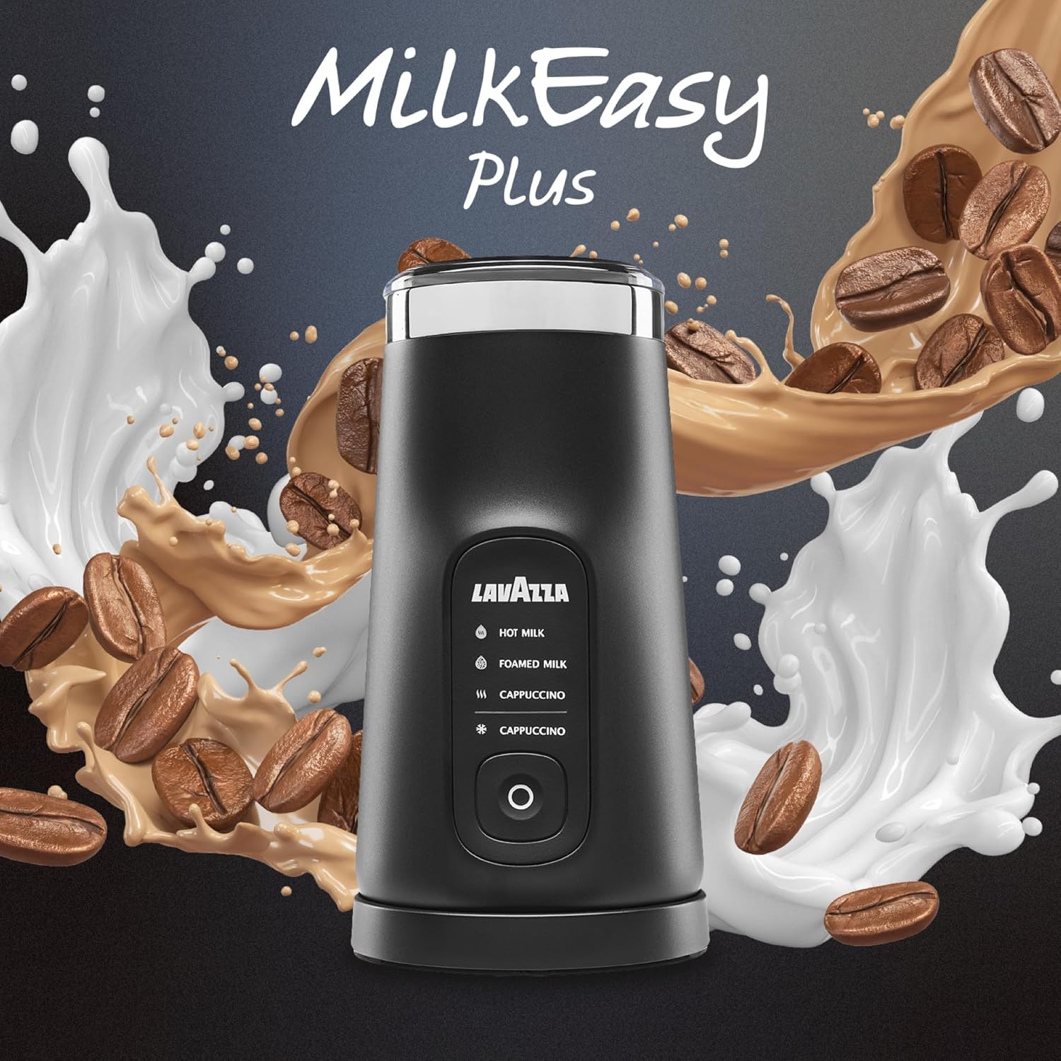 Thumbnail 6 de Lavazza MilkEasy Plus electric milk frother with magnetic whisk and transparent lid