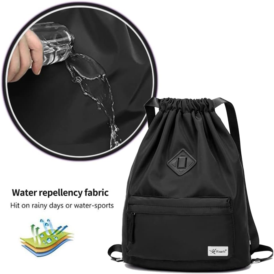 Thumbnail 1 de Risefit Waterproof Swimming Bags Drawstring Gym Bag