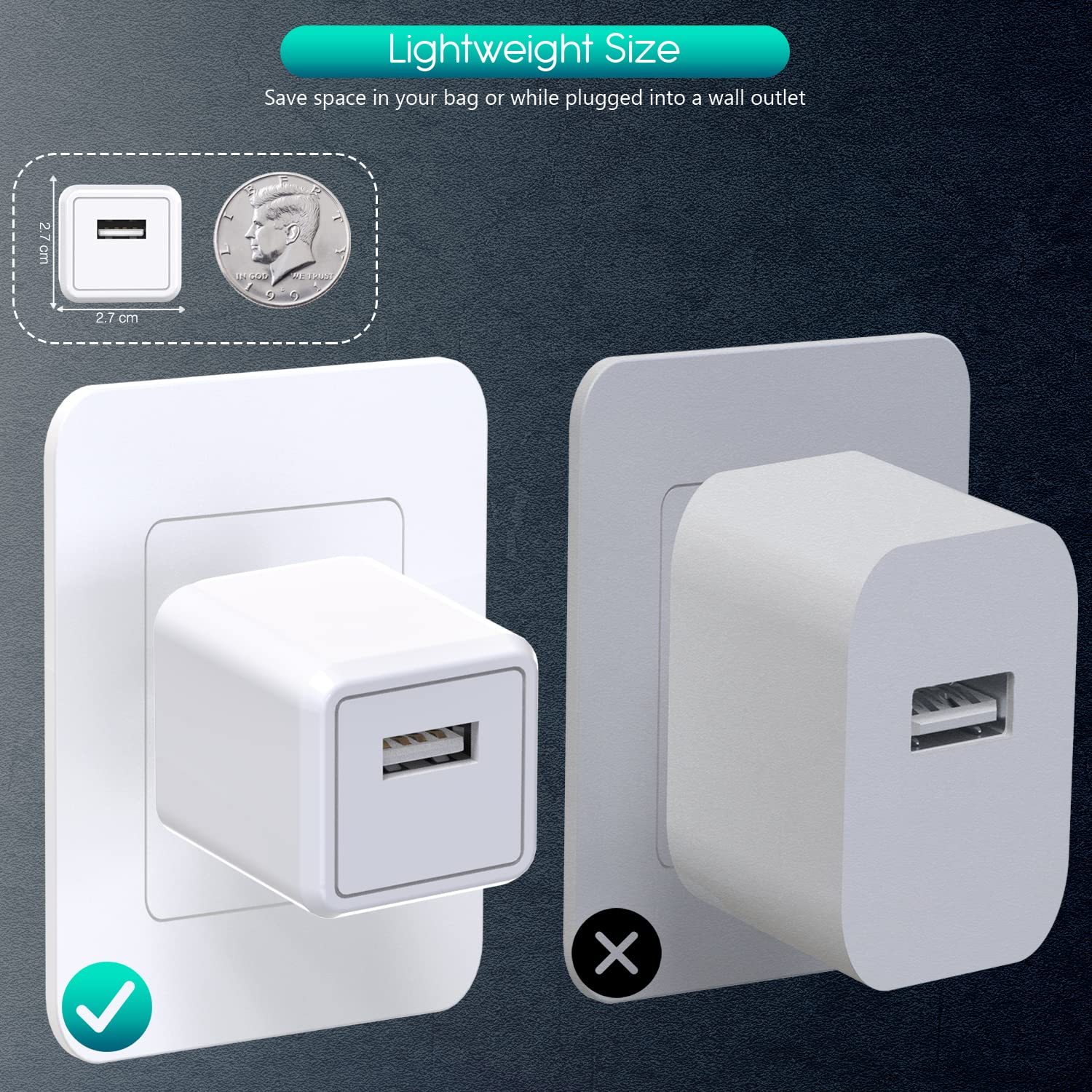 Thumbnail 4 de Extra Long iPhone Charger 10FT 2-Pack