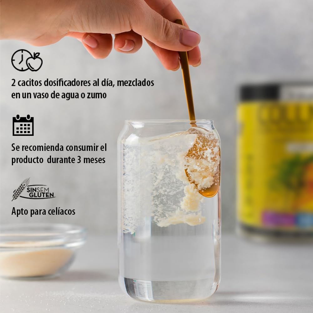 Detalle 2 de Amazon Pack Collmar Magnesio, Cúrcuma y Vainilla 300g x3 🍃