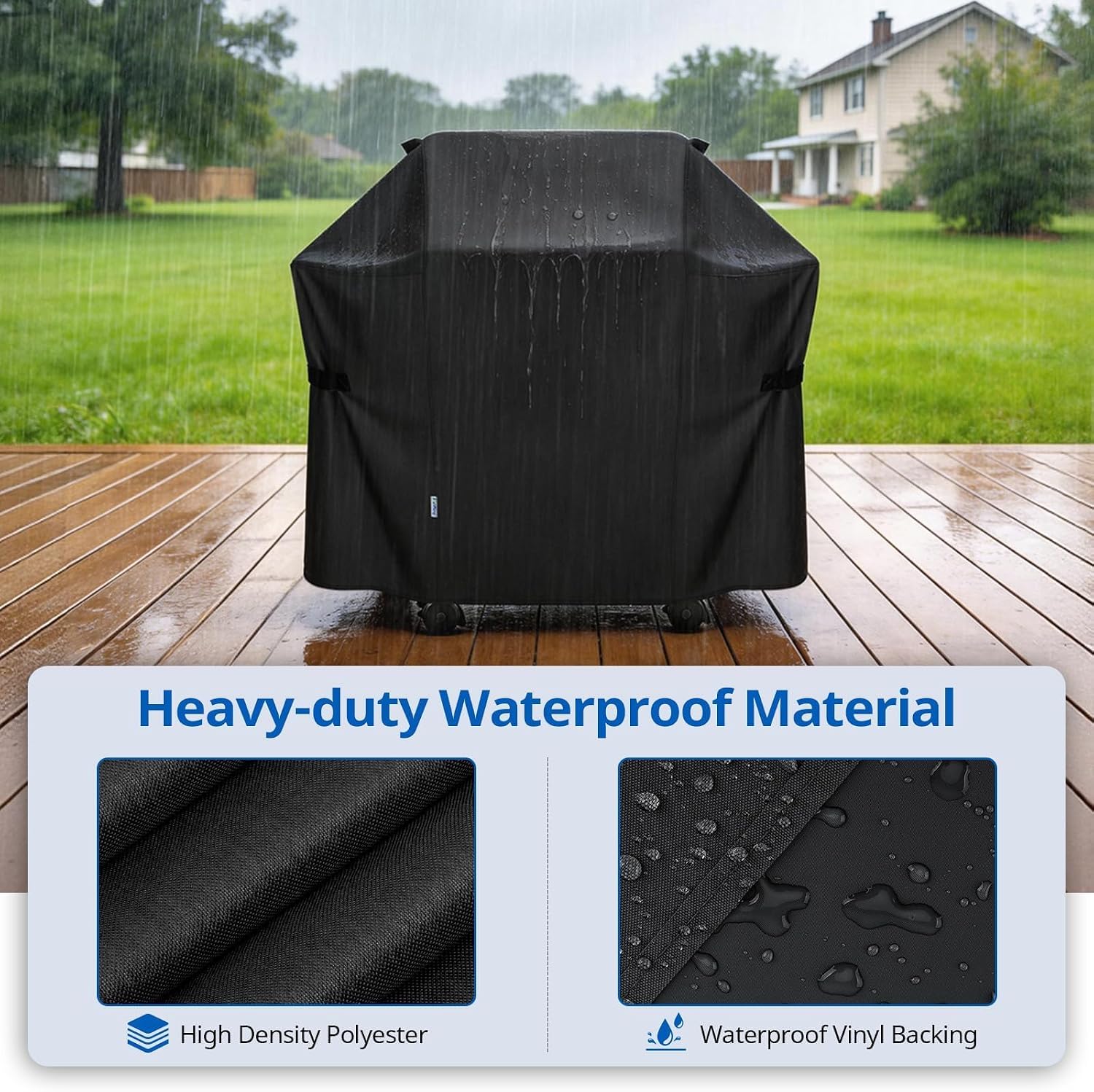 Detalle de SunPatio Grill Cover, 52-Inch