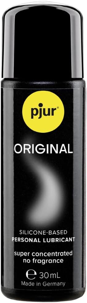 Detalle de pjur ORIGINAL siliconen glijmiddel, 30 ml, geurloos en geschikt voor latexcondooms