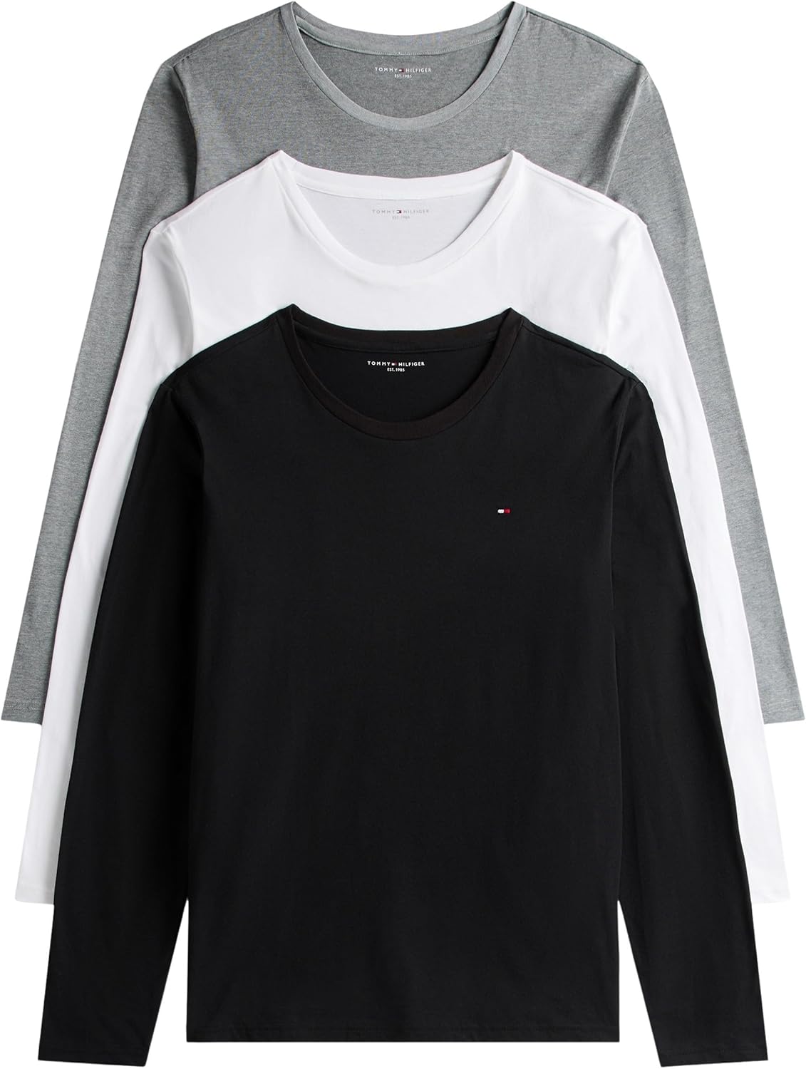 Thumbnail 5 de Tommy Hilfiger magliette uomo maniche lunghe basic (confezione da 3)