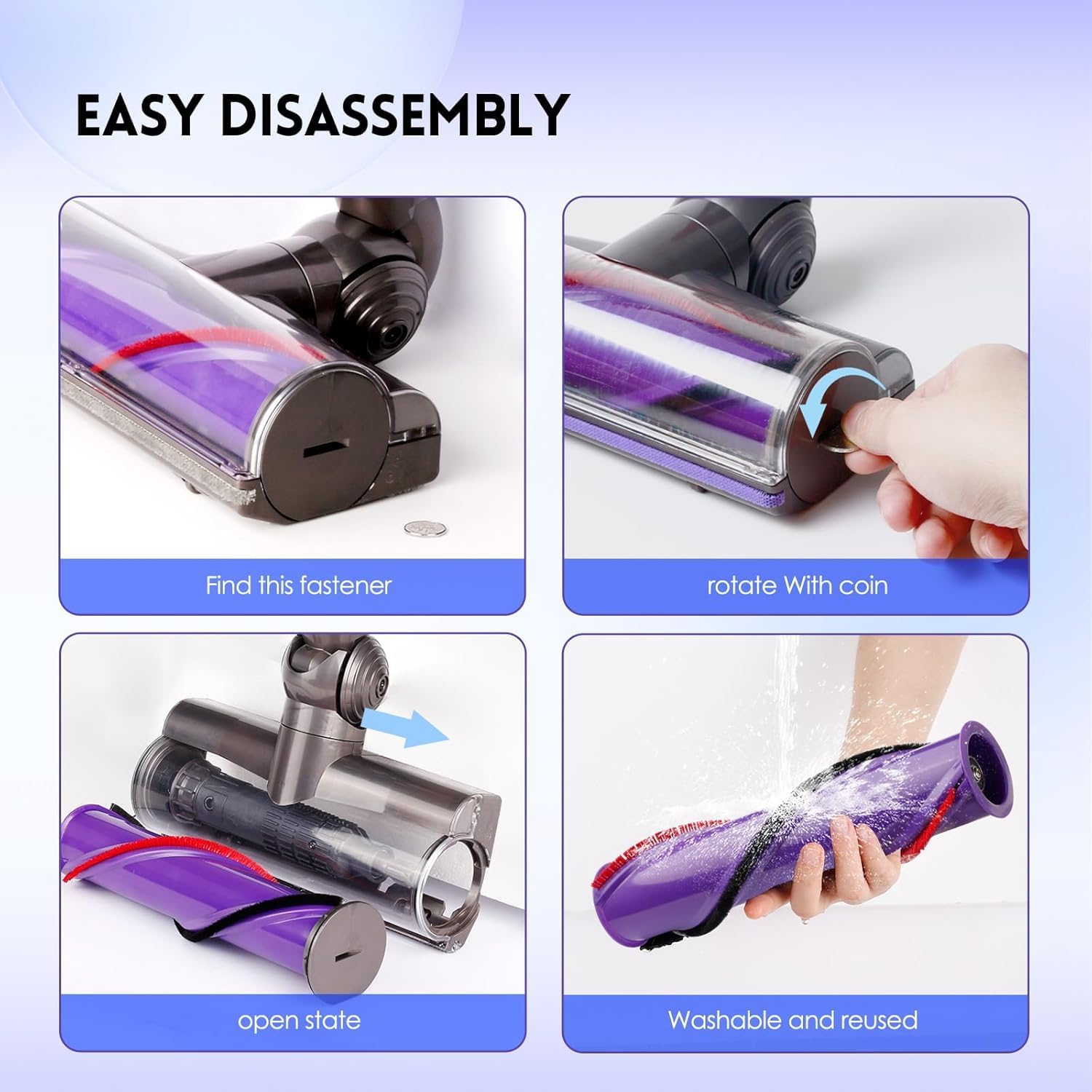 Thumbnail 5 de Dyson V7 V8 V10 V11 V15 Motorhead Cleaner head for carpets and hardwoods