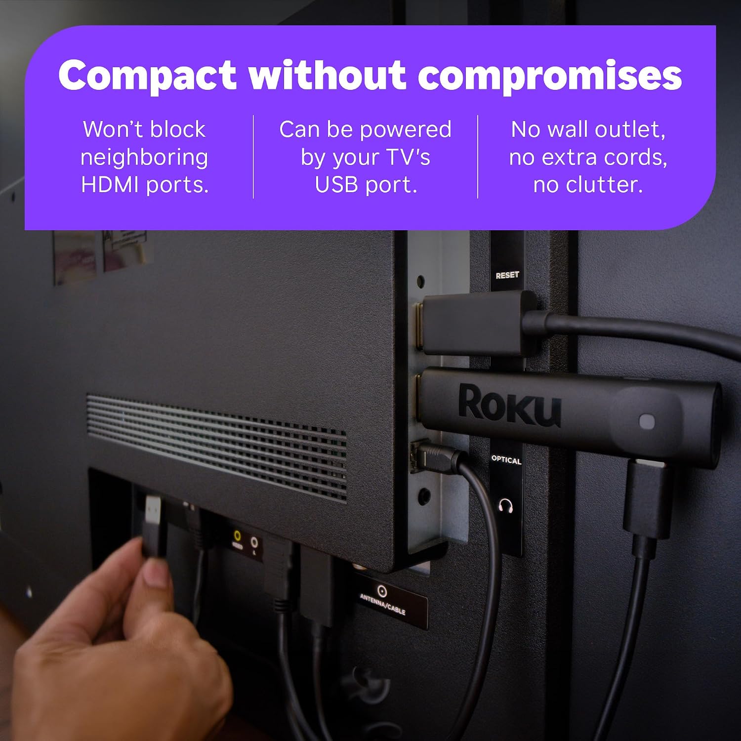 Thumbnail 3 de Roku Streaming Stick 2025 – HD with Voice Remote and Free Live TV