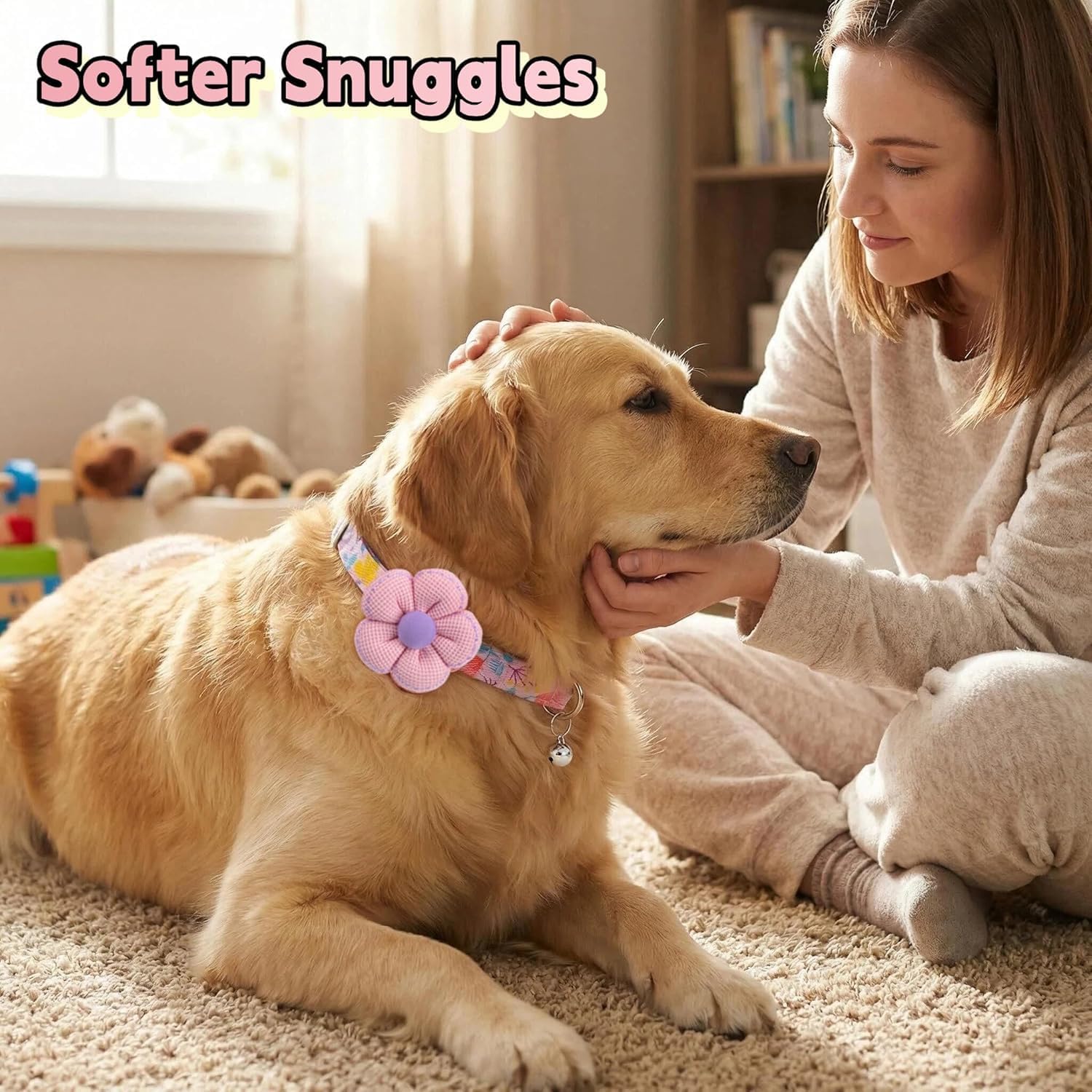 Thumbnail 6 de Dog collar with bell, fabric