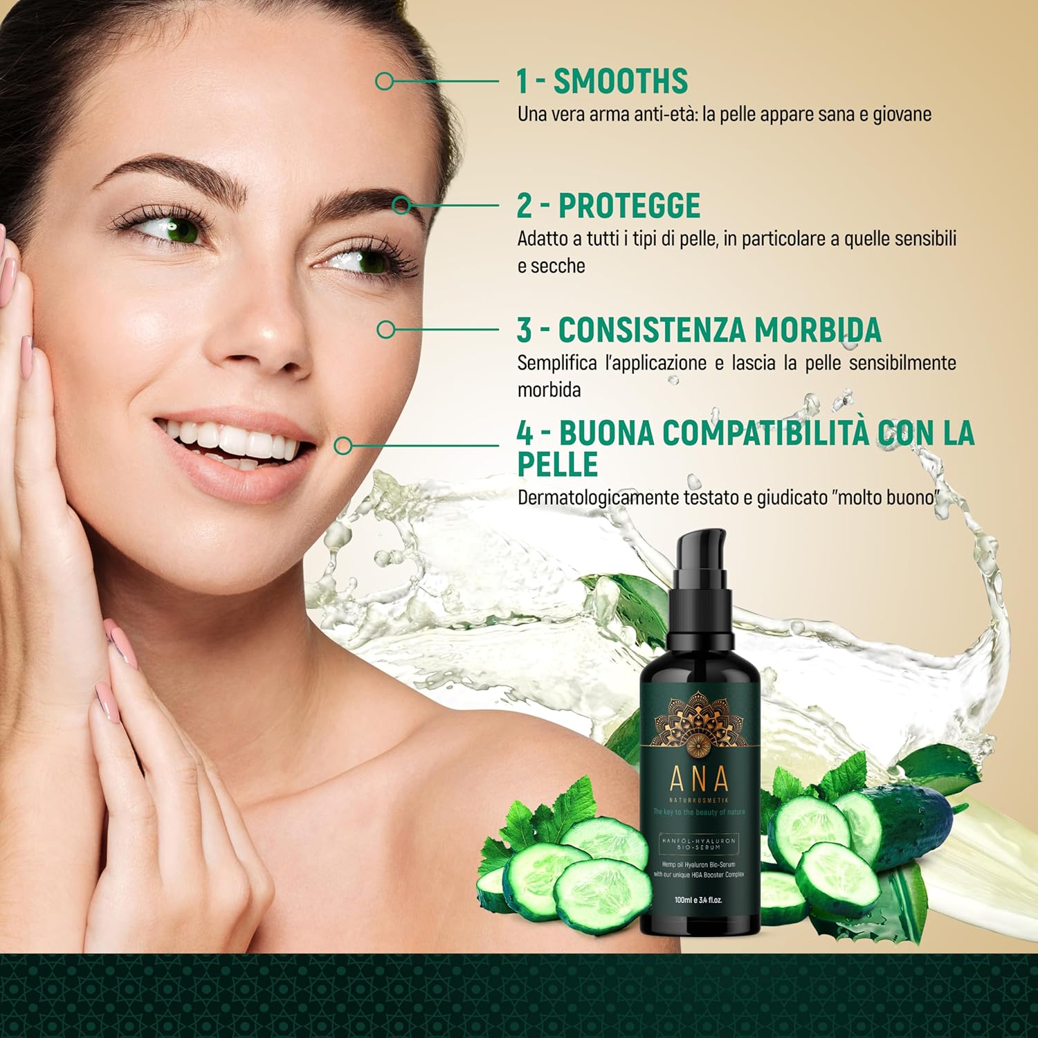 Thumbnail 3 de ANA Siero acido ialuronico 100 ml