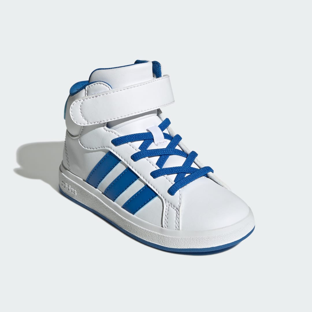 Detalle 2 de Zapatilla Grand Court Mid Kids de Adidas