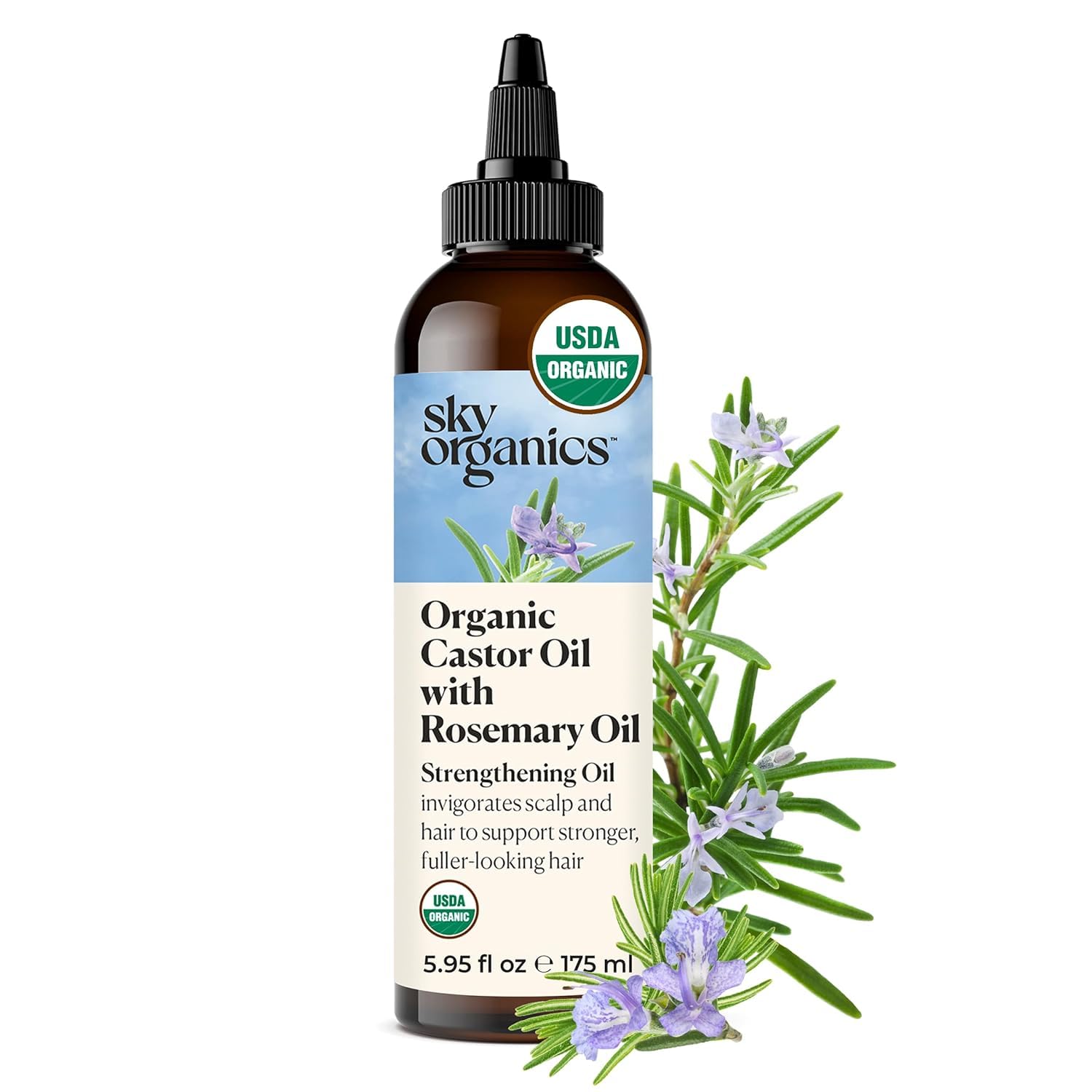 Detalle de Sky Organics Castor Oil Strengthening
