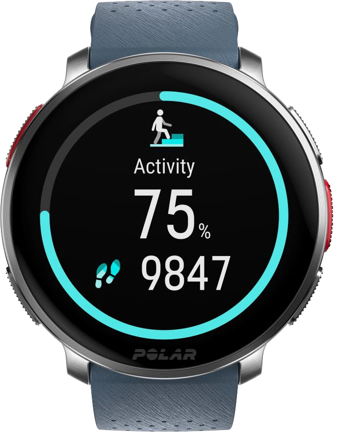 Thumbnail 5 de Polar Vantage V3 Silber/Blau 47 mm