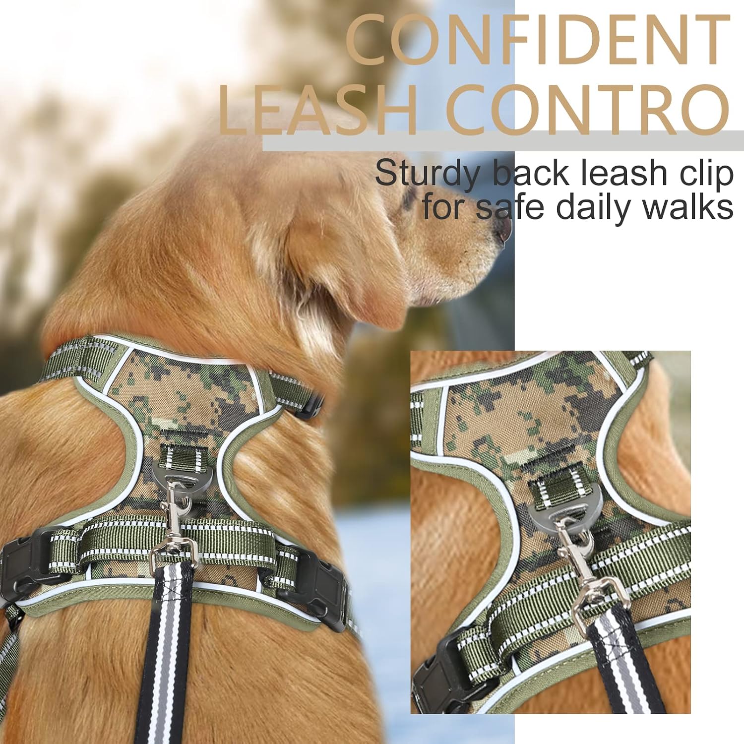 Thumbnail 4 de HEELE Dog Harness L, no pull vest L