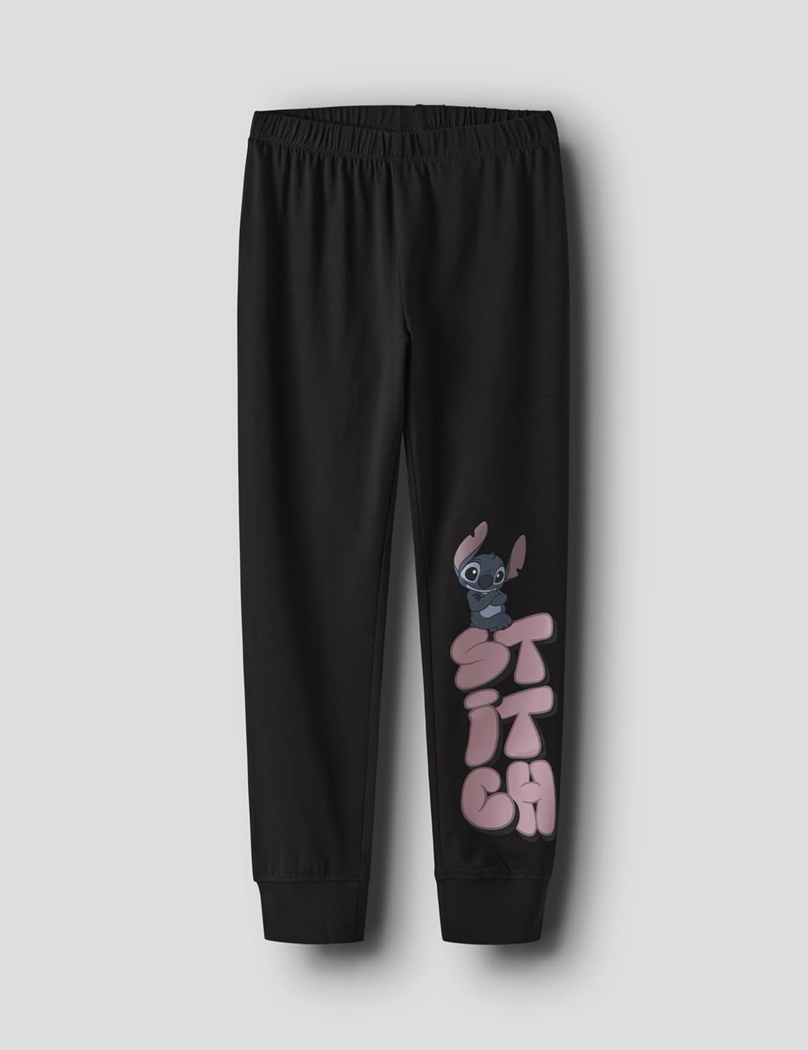 Detalle de NAME IT Nkfolina Stitch LS Nightset Wdi – Set pijama bambino/a a maniche lunghe