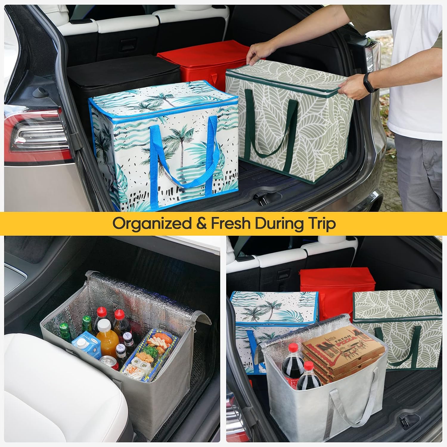 Thumbnail 4 de BALEINE 2Pk Insulated Reusable Grocery Bags