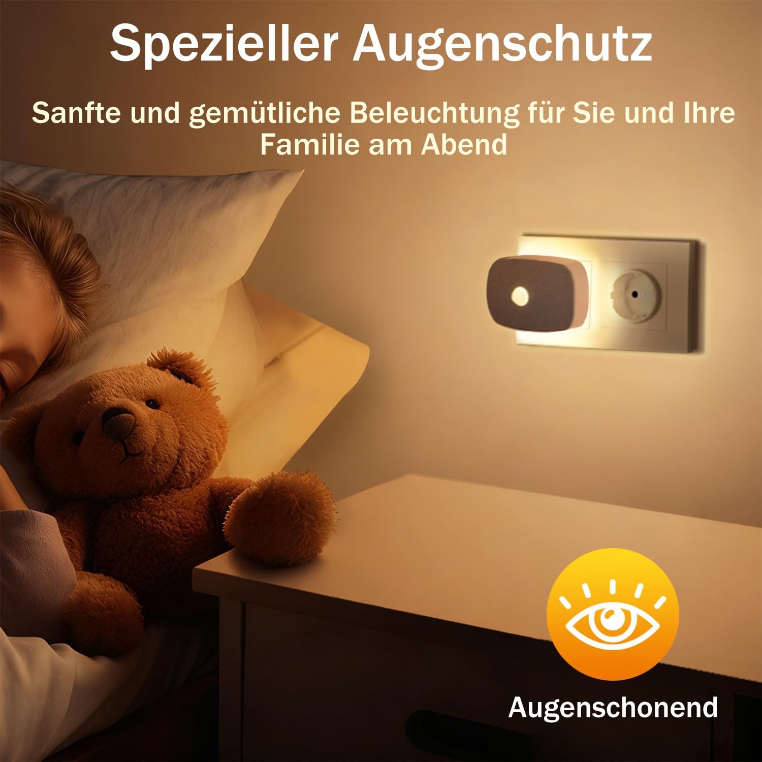 Thumbnail 2 de YzzYzz LED Nachtlicht Steckdose 2 Stück