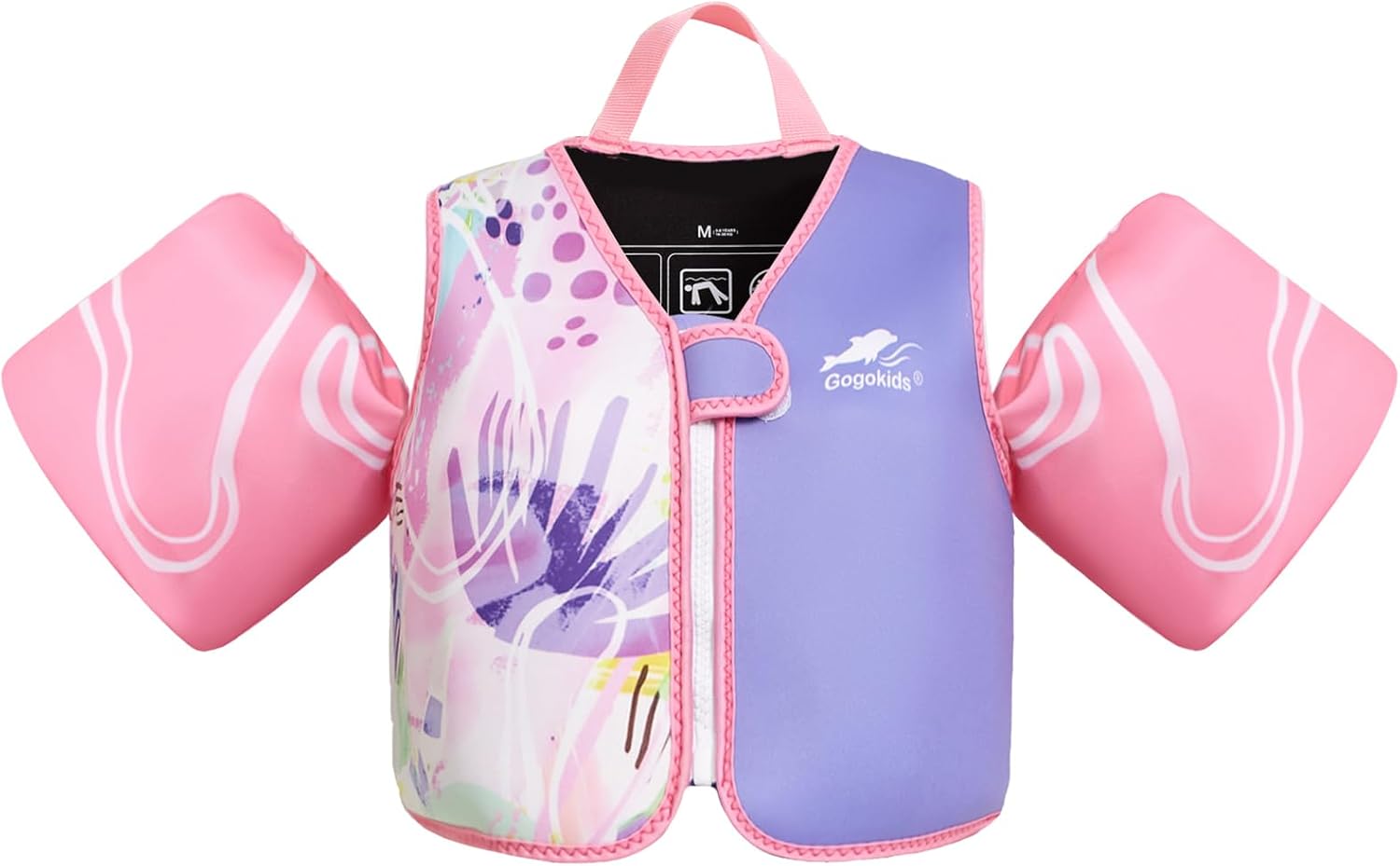 Thumbnail 6 de Kids swim vest with arm bands 2-6 years