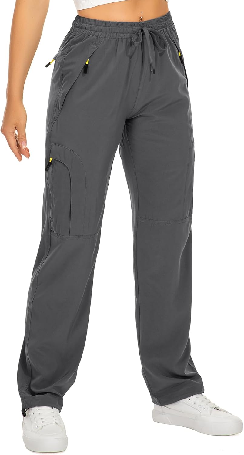 Detalle de yeyity Wanderhose Damen Quick Dry Outdoorhose 🌲