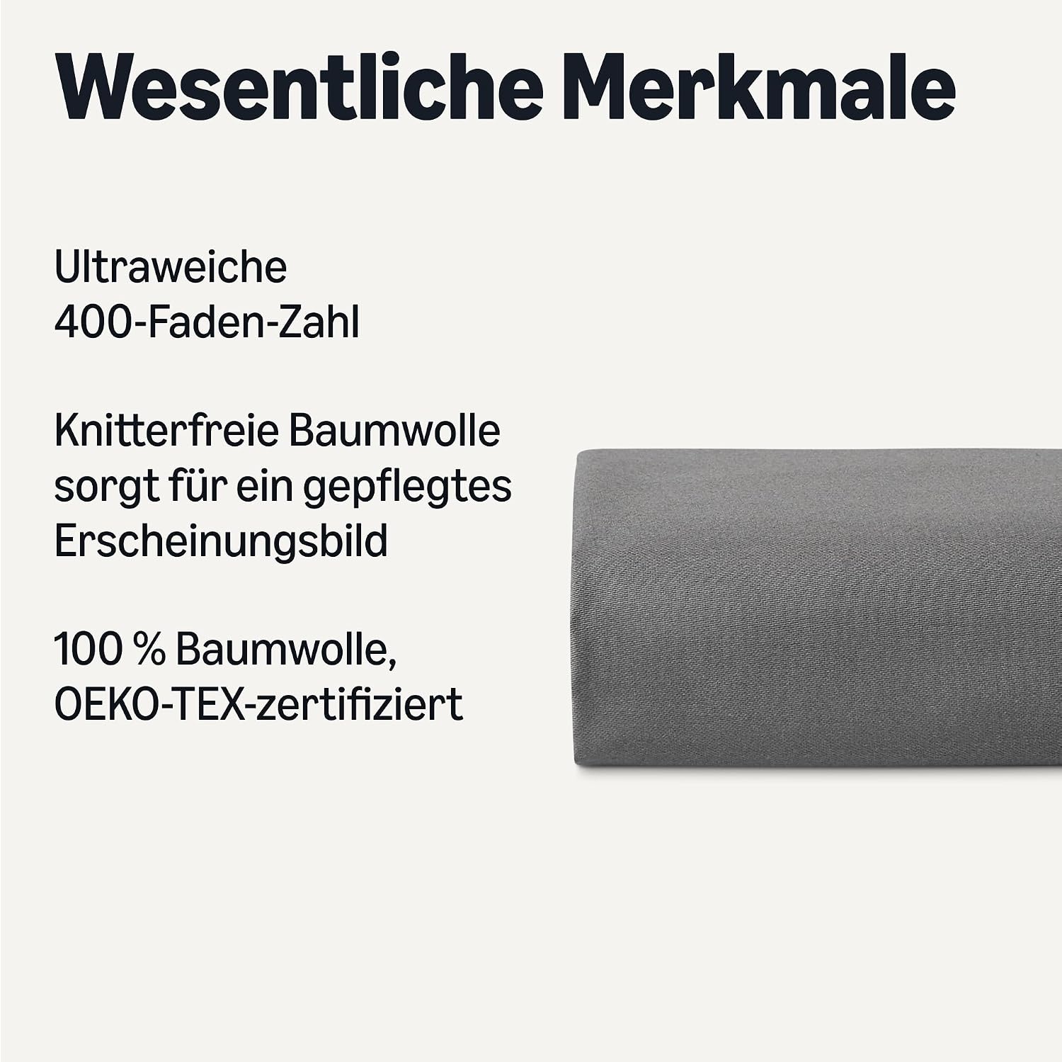 Detalle 2 de Amazon Basics Deluxe Bettbezug 135 x 200 cm