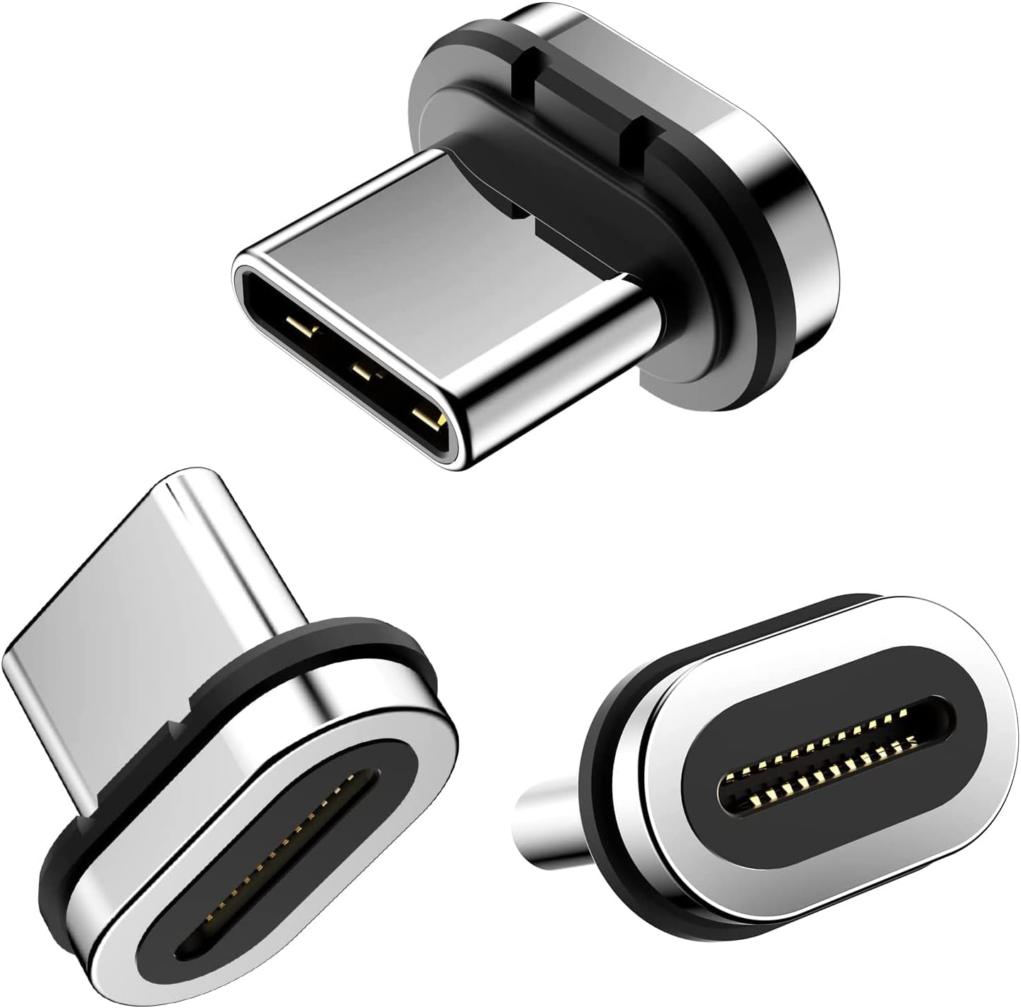 Detalle de HanCenDa 3er-Pack magnetischer USB‑C‑Spitze