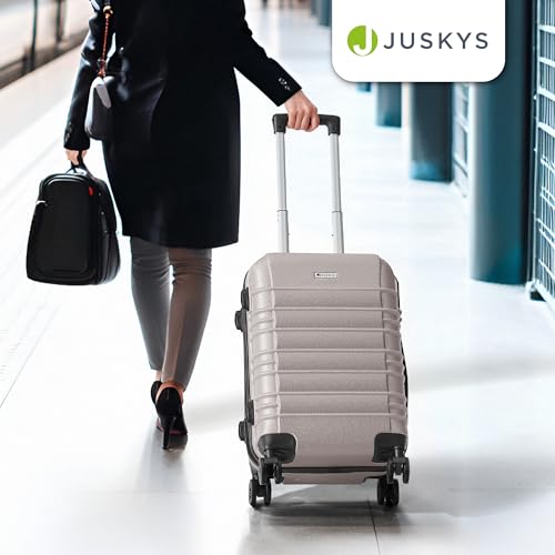Thumbnail 6 de Juskys Set valises rigides 3 pièces – Voyage: ABS léger, 360° et serrure à code
